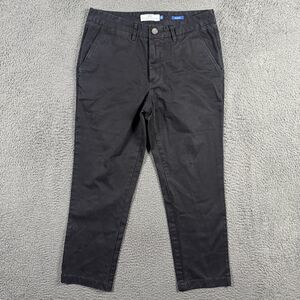 Peter Manning Pants Mens 33x27 Black Classic Fit Chinos Preppy Casual